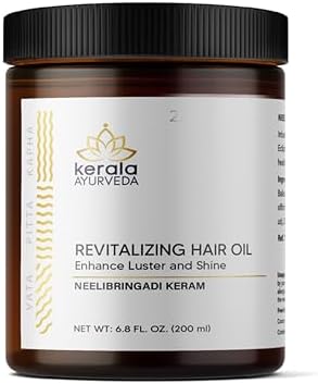 Kerala Ayurveda Neelibringadi Keram - Herbal HairOil with Bringaraj and Amla in Coconut Oi