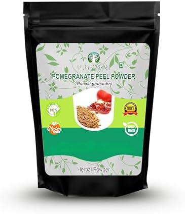 Ayurvedashree Pomegranate Peel Powder 200 Gm | Antioxidant for Skin | Promotes Youthful Sk