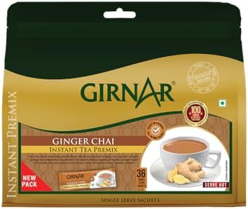 Girnar Instant Tea Premix with Ginger 36 Sachets