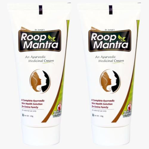 Roop Mantra Ayurvedic Cream for Men and Women, 60g (Pack of 2)