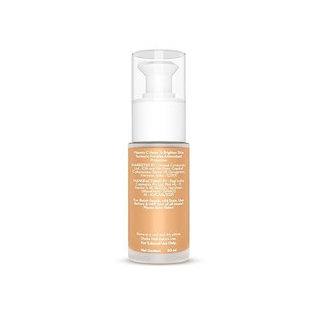 Mamaearth Hydra-Glow Dewy Finish Foundation: 04 Sun