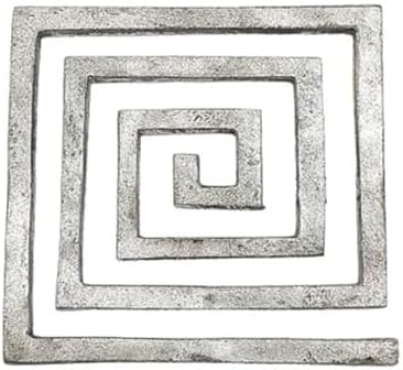 6 INCH Lead Plain Square Helix for Main Entrance/Zone Balancing, Kitchen & Bedroom Remedy