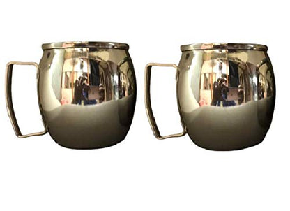 iKonbi Stainless Steel Mugs- Set of 2