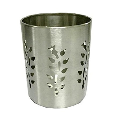 iKonbi Stainless Steel Flower Design Cutlery Holder