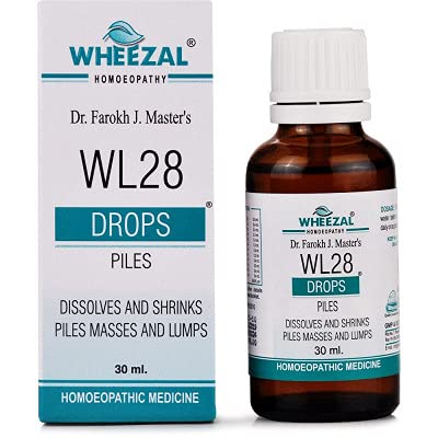 Wheezal WL 28 Homeopathic Drops: 30ml, Pack of