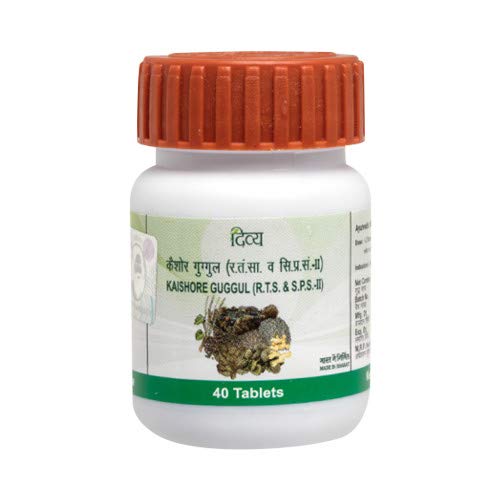 Patanjali Kaishore Guggul: 40g, 40 Tablets, Pack of