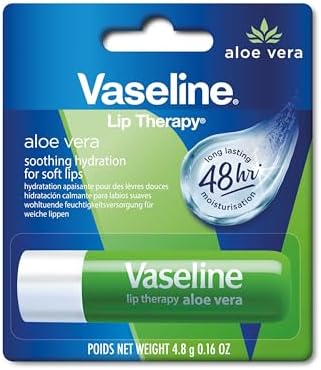 Vaseline Lip Therapy Aloe Vera LipBalm, 4.8 g