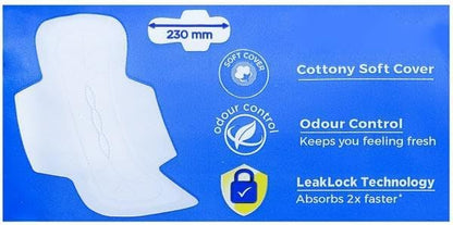 Stayfree Secure Cottony Regular Pads: 18 pcs