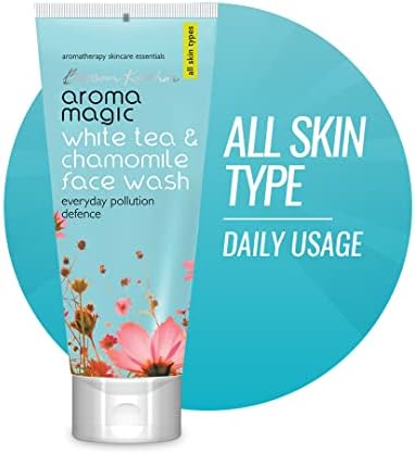 Aroma Magic White Tea and Chamomile FaceWash, 100ml