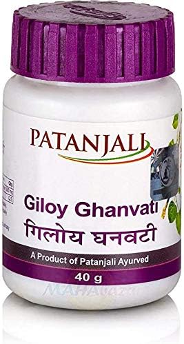 Patanjali Giloy Ghan Vati: 40g, Pack of