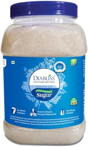 Diabliss Diabetic Friendly Herbal Cane Sugar - Free from Chemicals/Artificial Sweeteners -