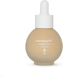 Mamaearth Hydra-Glow CC FaceSerum with Vitamin C & Hyaluronic Acid - 01 Vanilla - 30 ml