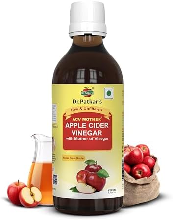 Dr. Patkar's Apple Cider Vinegar With Mother 200 ml (6.76 OZ)