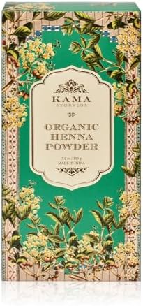 Kama Ayurveda 100% Organic Henna Powder, 100g