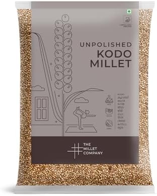 The Millet Company Unpolished Kodo Millet, Kodon, Kodri, Gluten Free, Natural Farm Produce