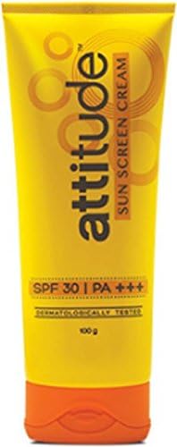 Amway Attitude Sunscreen Cream - SPF 30 PA+++ (100 g)