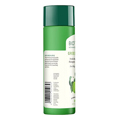 Biotique Bio Green Apple Shampoo & Conditioner: Oily Scalp & Hair, 190 ml
