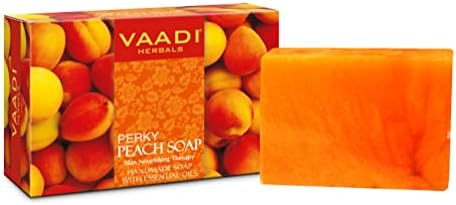 Vaadi Herbals Perky Peach Soap 6x75g