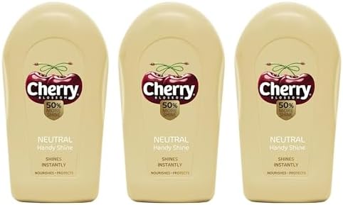 HUMARABAZAR Cherry Blossom Shoe Shiner Sponge Handy Shine Neutral - 4 g (Pack Of 3), Neutr