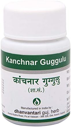 Dhanvantari Kanchnar Guggulu - 60 Tablets (Pack of 4)