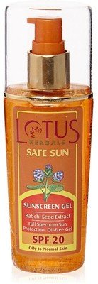 Lotus Herbals Safe Sunscreen Gel: SPF 20,
