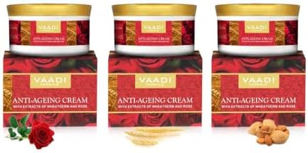 Vaadi Herbals Anti Ageing Cream, 150g (Pack of 3)