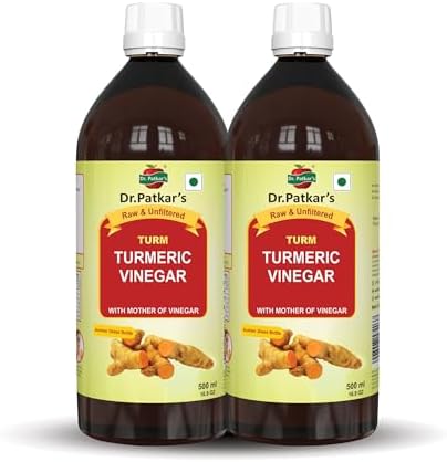 Dr. Patkar's Turmeric Vinegar With Mother (500 ML)