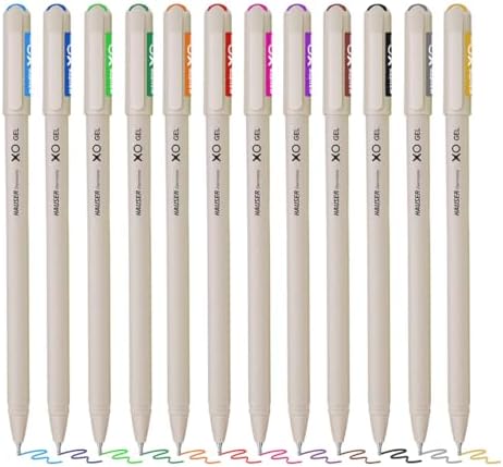 Flair Hauser XO Multicolor Gel Pen with Hard Box Case | Sleek Body & Minimalistic Design |