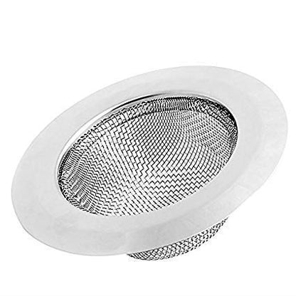 iKonbi Kitchen Sink Strainer Heavy Duty Stainless Steel Strainer Kitchen Drain Basin Basket Filter Stopper Drainer Sink Jali 11 cm