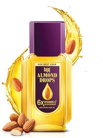 Bajaj Almond Drops Premium HairOil With real Almond extracts 100ml