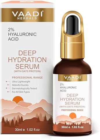Deep Hydration Serum With 2% Hyaluronic Acid & Oats Protein - 30ml