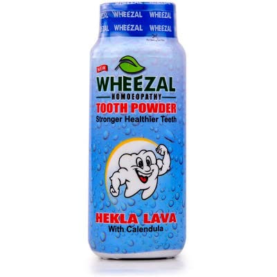 Wheezal Hekla Lava Tooth Powder (100g) -