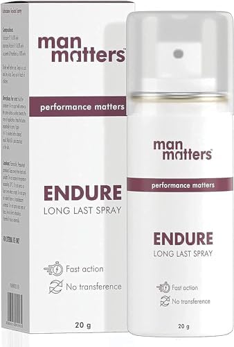 Man Matters Endure Long Last Spray for Men | Safe & Effective |