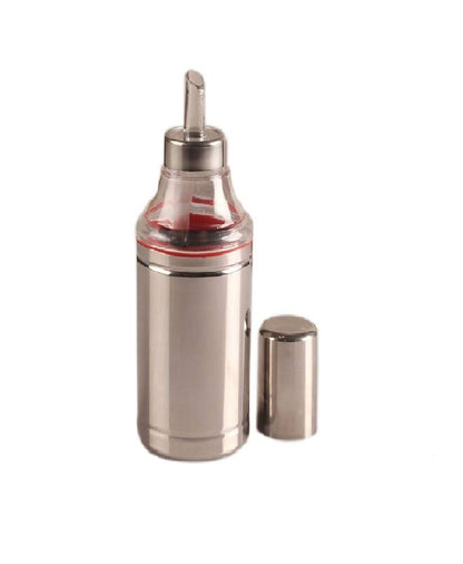 iKonbi Stainless Steel Apple Shaped ghee Pot 300 ml and Oil Dropper 500 ml