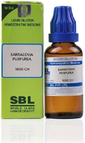 SBL Homeopathic Sarracenia Purpurea Dilution: 30ml, 1000CH,