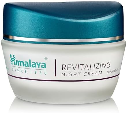 Himalaya Revitalizing NightCream for Damaged & Aging Skin, Daily Deep Moisturizing Overnig
