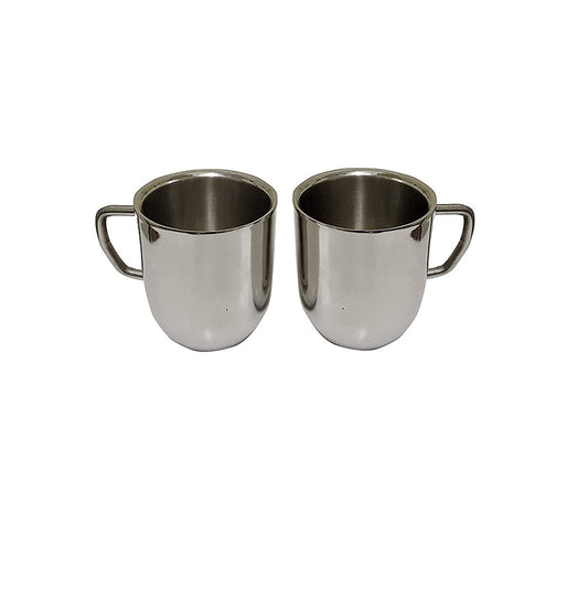 iKonbi Set of 2 Double Wall Large Cappucino Tea/Coffee Mugs- Set of