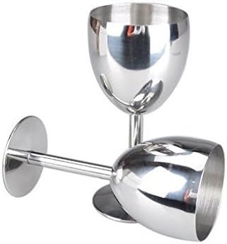 iKonbi Goblet Glasses with Wine Cooler Set of 4