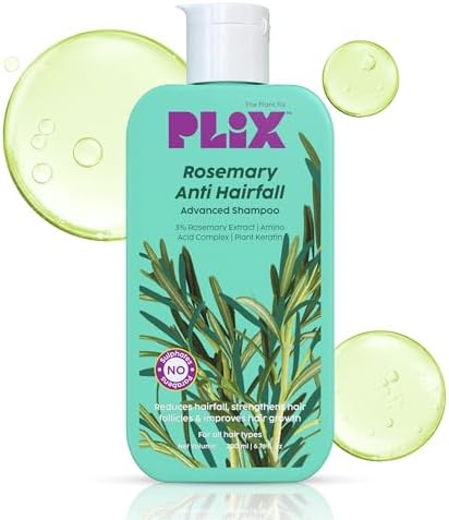 PLIX - THE PLANT FIX Rosemary Advanced Anti HairFall Shampoo for Decreases Hair Fall & Bre