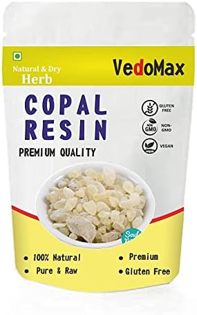 Copal Resin | Chandra Ras | White Copal Resin - 400 gm