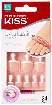 Kiss Everlasting French Toenail Kit - Limitless