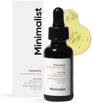 Minimalist 3% Tranexamic Acid FaceSerum for Acne Scars, Melasma, Discoloration & Dark Spot