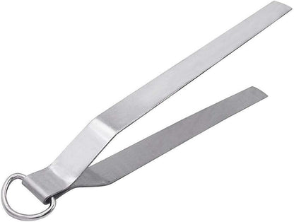 iKonbi Stainless Steel Chapati Roti Chimta with Pakkad Utensil Holder