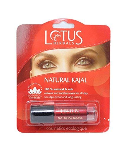 Lotus Herbals Natural Kajal: 4g, Pack of