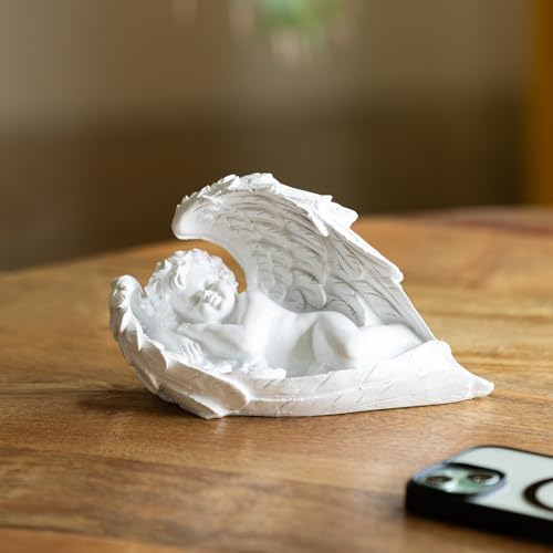 ExclusiveLane 'Sleeping Angel' Modern Decorative Showpiece for Home Decor Decorative Items