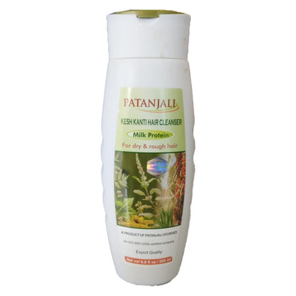 Patanjali Kesh Kanti Hair Cleanser Milk Protein Shampoo: 200 ml