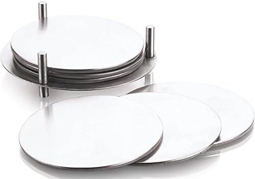 iKonbi Tea Cups and Round Coasters Set of 6