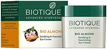 Biotique Bio Almond Soothing and Nourishing Eye Cream, 15g