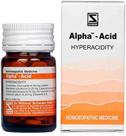 Dr. Willmar Schwabe India Alpha-Acid Tablet: 30