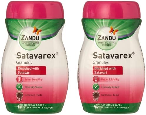 2 X Zandu Satavarex Granules - 210 Gm